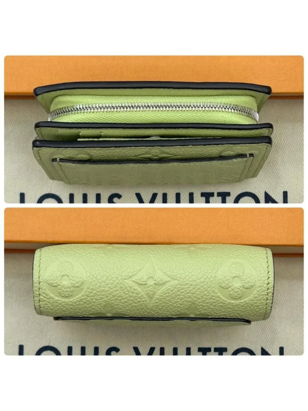 Louis Vuitton Monogram Empreinte Portefeuille Clair Wallet